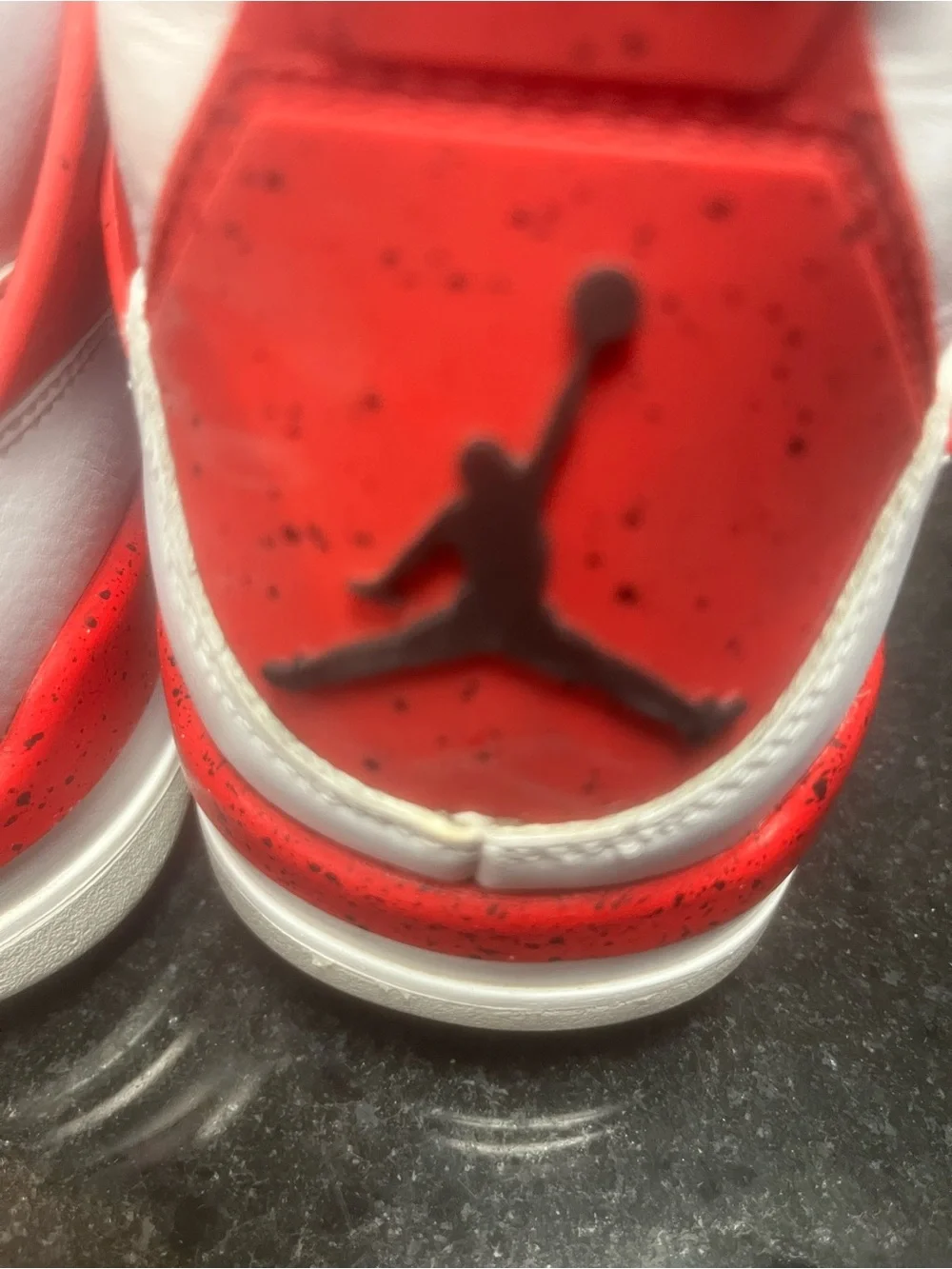 Sz 9 Air Jordan 4 Retro 'Red Cement'  DH6927 161